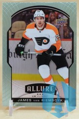 2020-21 James Van Riemsdyk  Upper Deck Allure Steel Parallel #17 Flyers